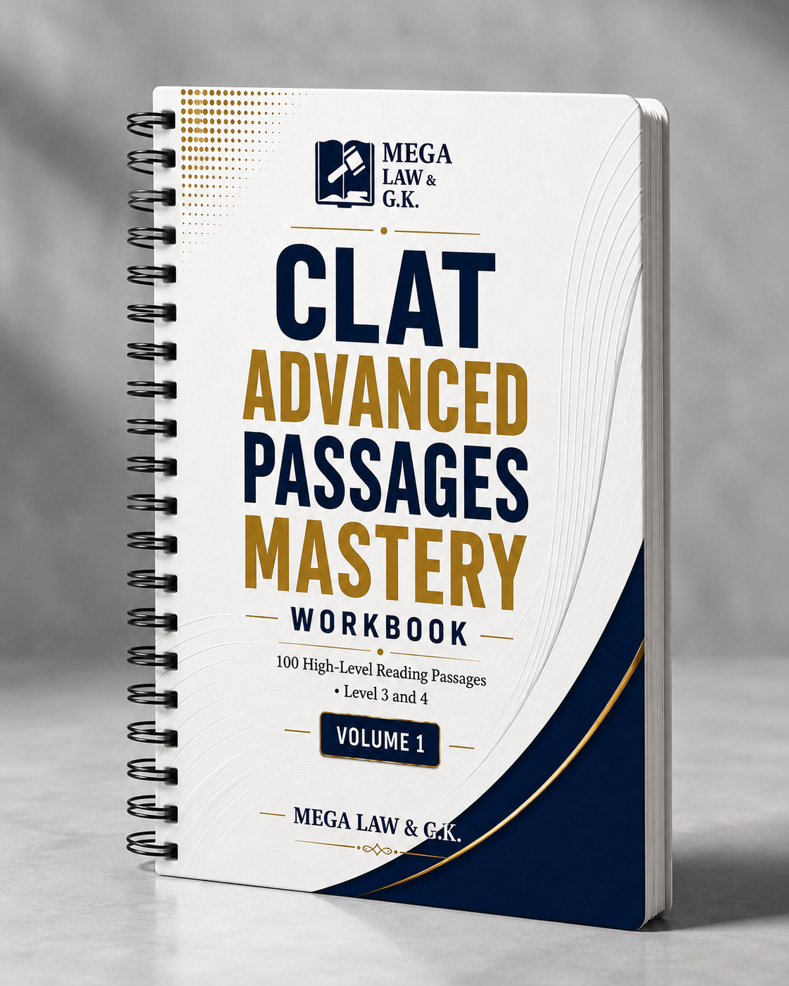 CLAT Advanced Passages Mastery Workbook cover