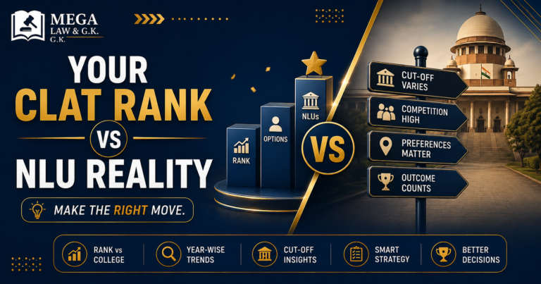 Your CLAT Rank vs Your NLU Reality: What No Coaching Institute Will Tell You (2027)