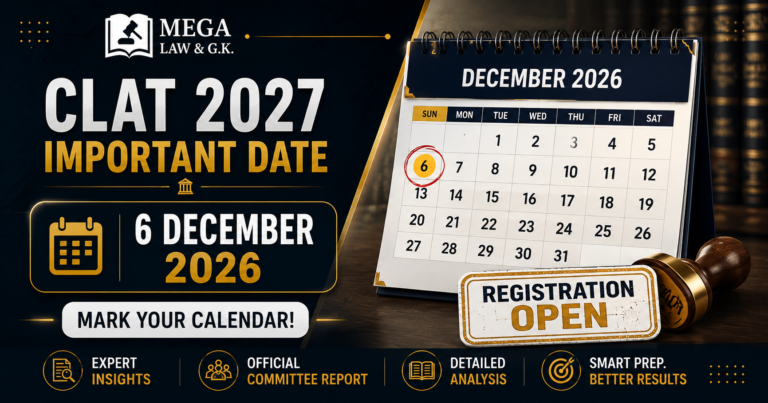CLAT 2027 Notification, Exam Date & Registration