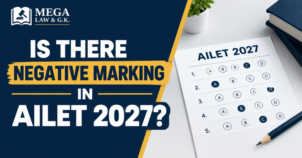 Is there negative marking in ailet 2027?