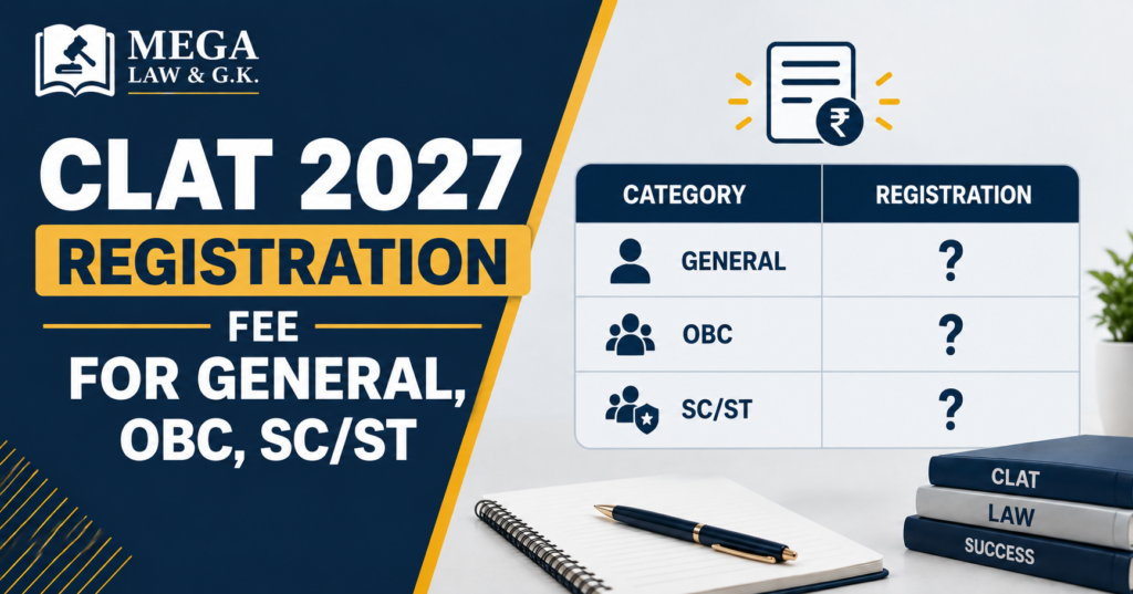 Clat 2027 Registration Fee